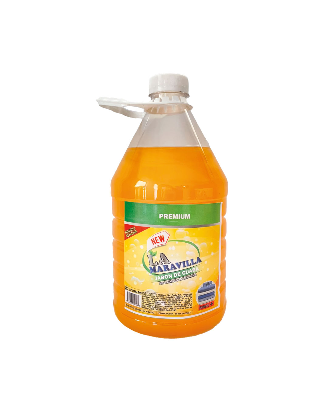 Jabon de cuaba 1/2 Galon
